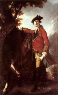  Robert Oil Painting - Captain Robert Orme Joshua Reynolds